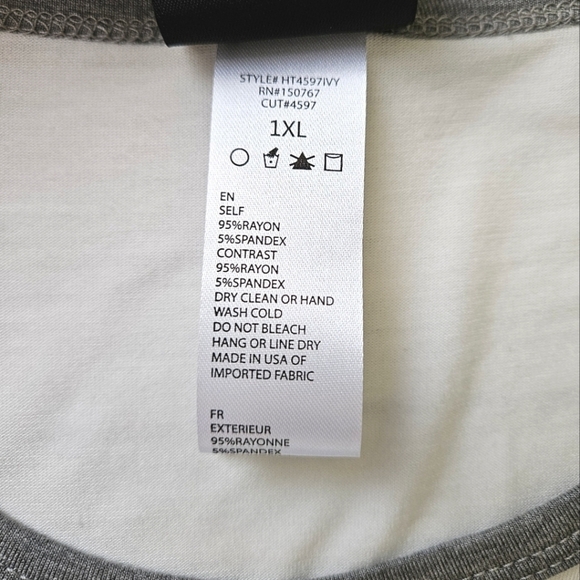 Harley-Davidson Riding Bikes Raising Hell Long Sleeve Cream Rhinestone Top Sz 1X - Picture 6 of 11